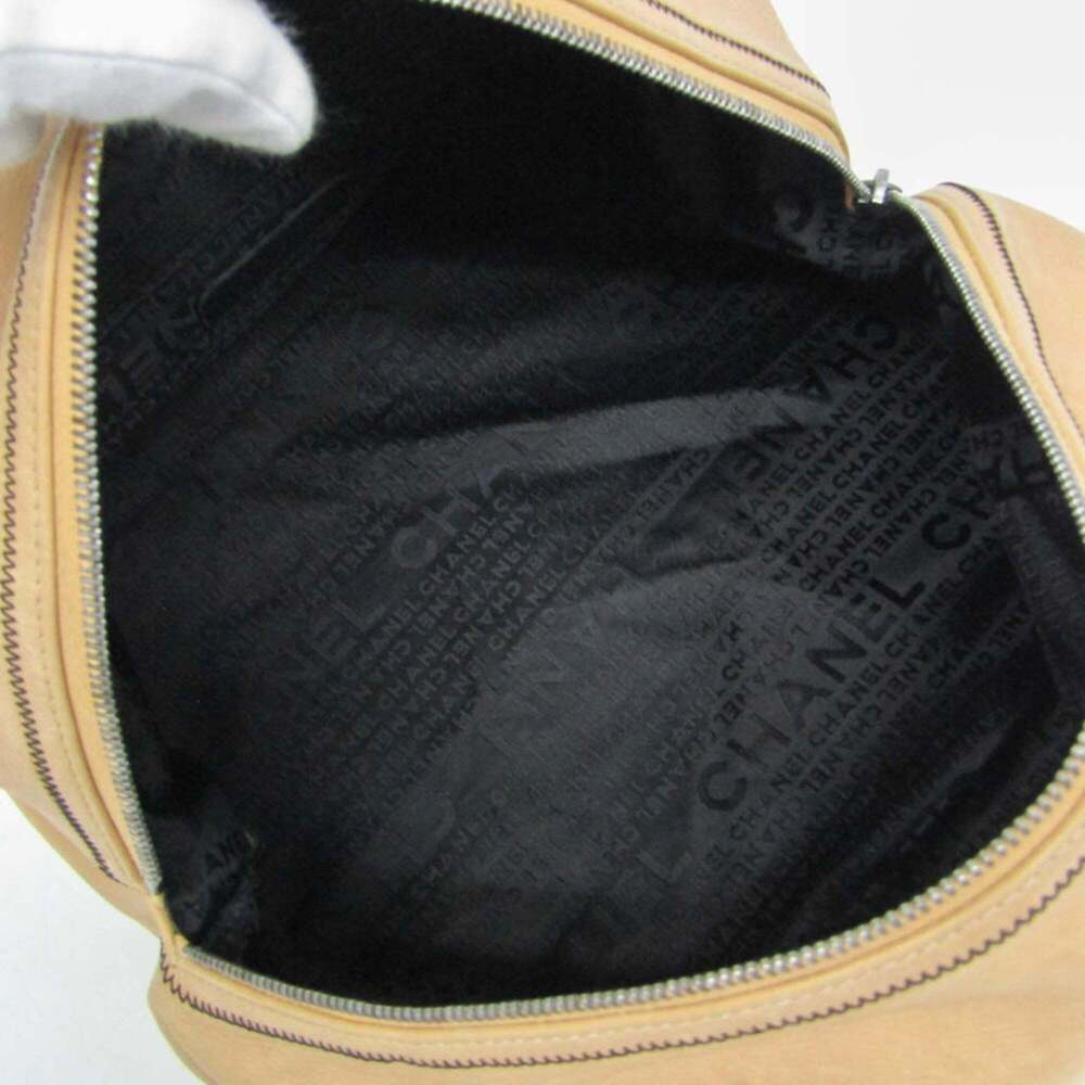 CHANEL Cream Leather Boston Bag - Picture 3 of 16